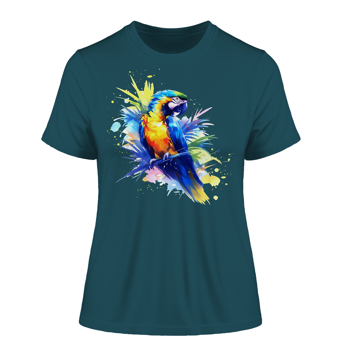 Papagei - Fitted Ladies Organic Shirt