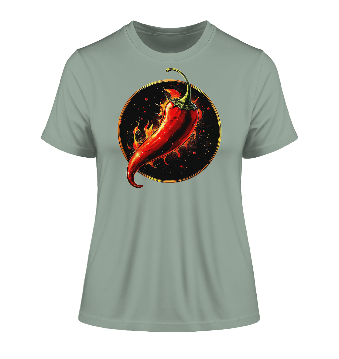 Hot Chili - Fitted Ladies Organic Shirt