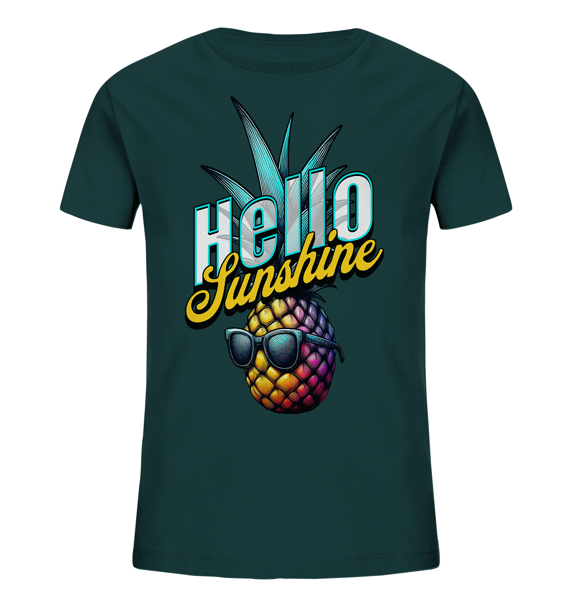 Sunshine Ananas - Kids Organic Shirt