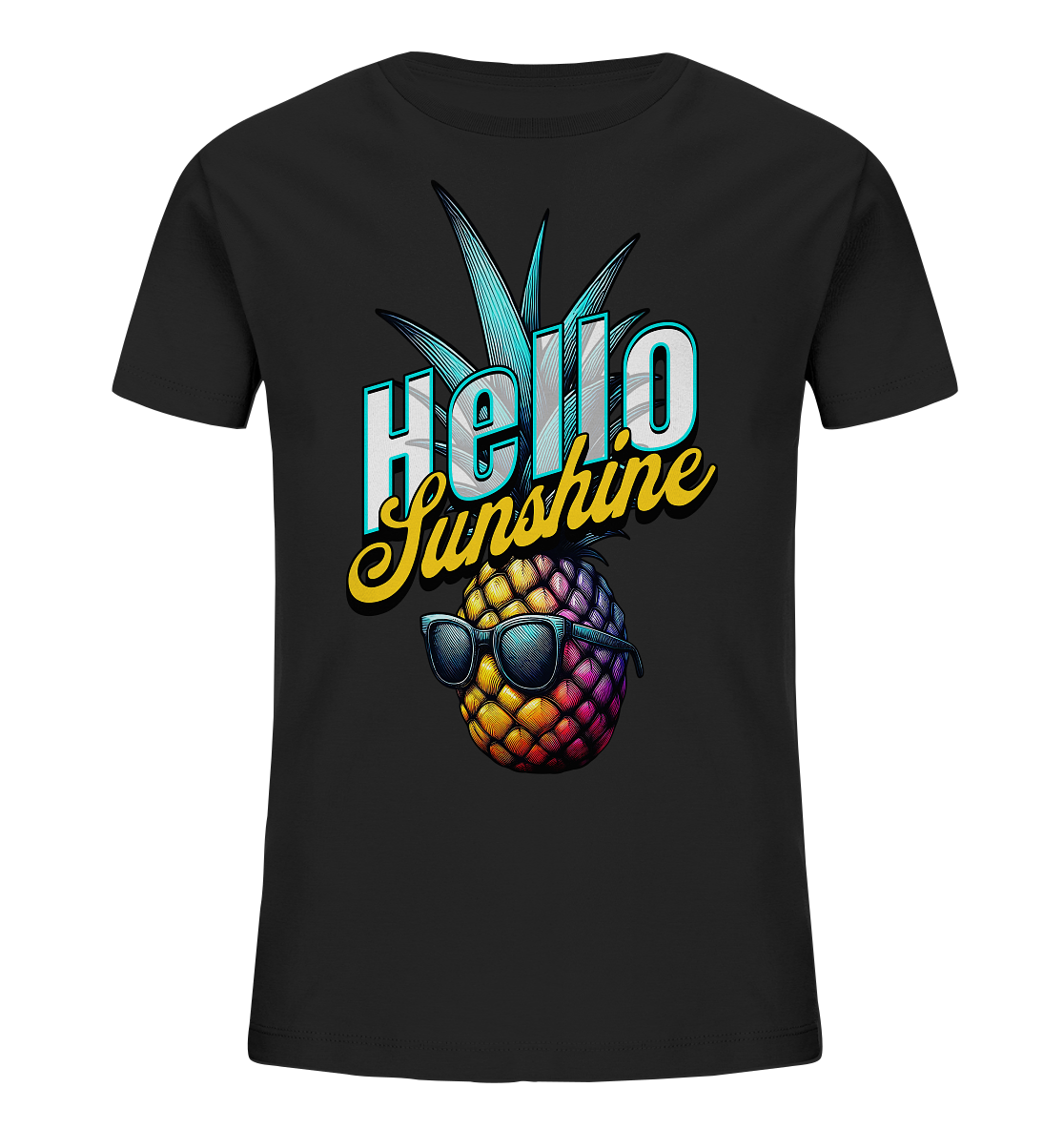 Sunshine Ananas - Kids Organic Shirt