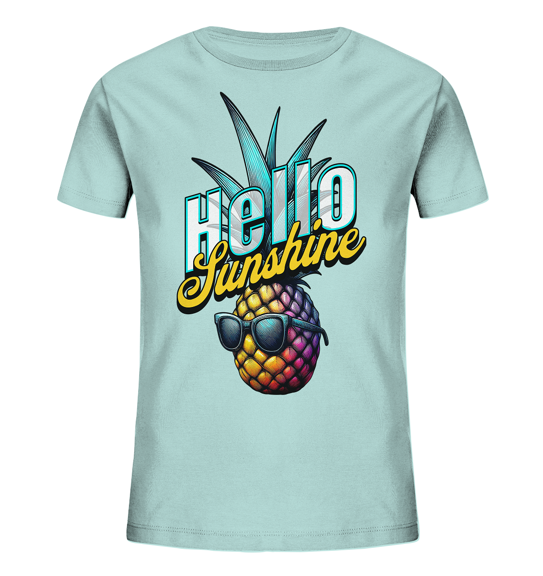 Sunshine Ananas - Kids Organic Shirt