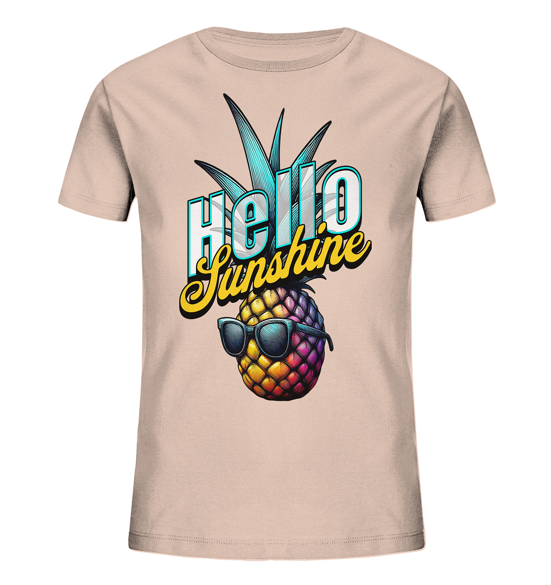 Sunshine Ananas - Kids Organic Shirt