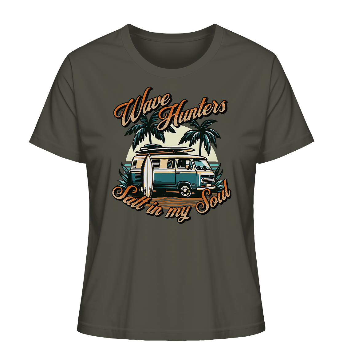 Wave Hunters - Ladies Organic Shirt