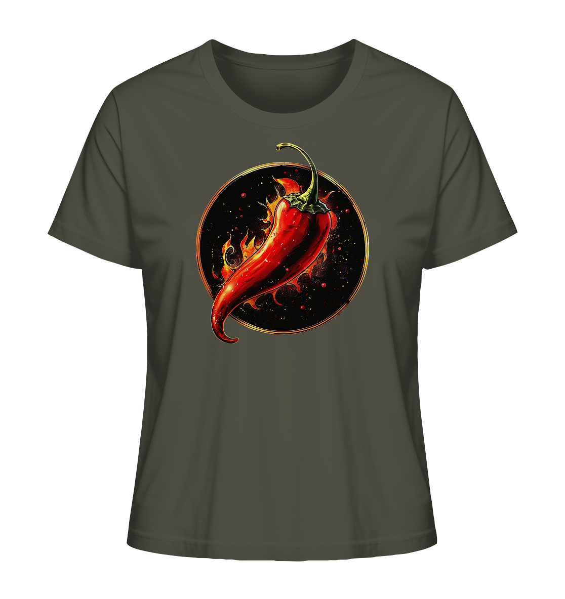 Hot Chili - Ladies Organic Shirt