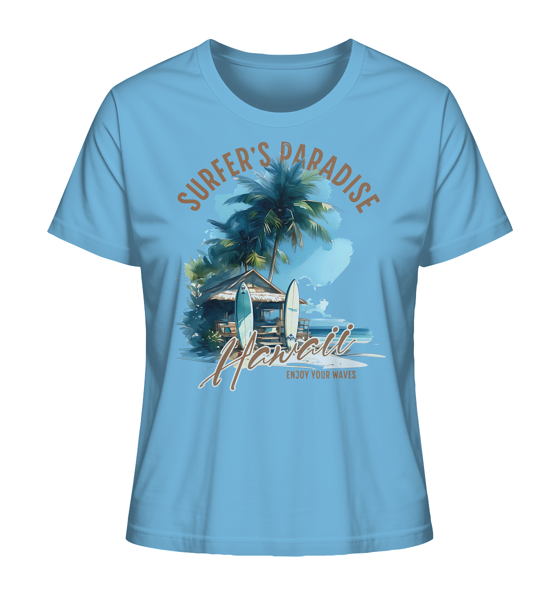 Surfer´s Paradise - Ladies Organic Shirt