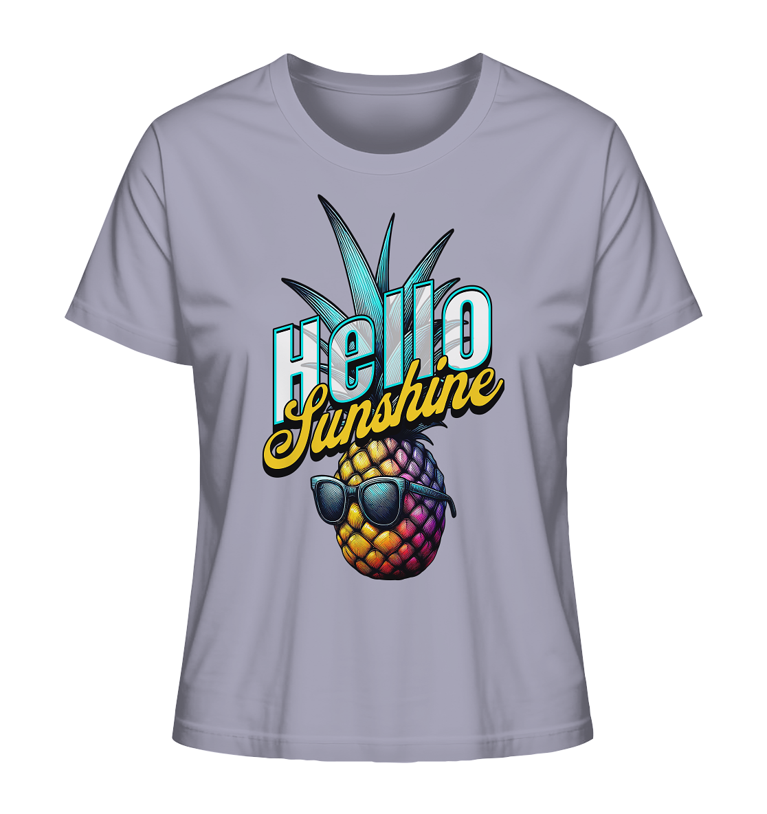 Sunshine Ananas - Ladies Organic Shirt