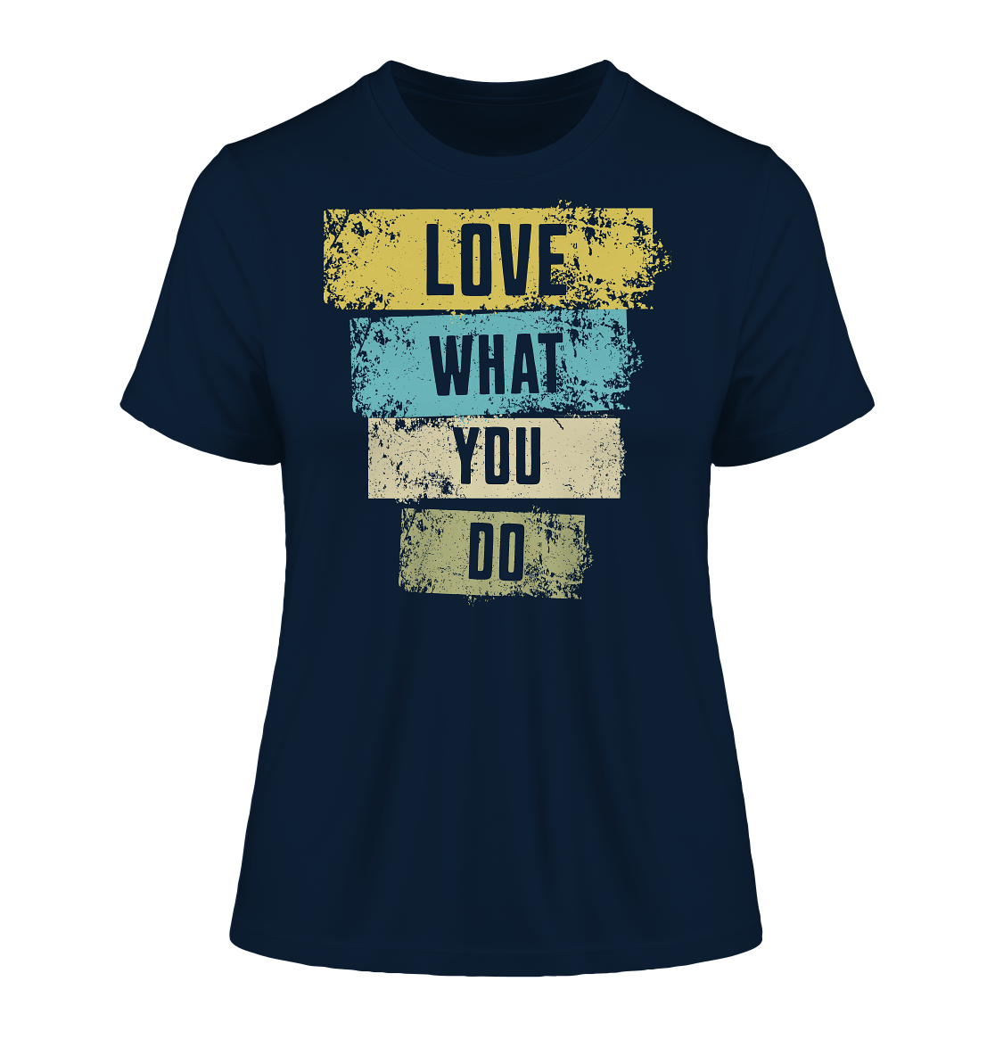 Love What You Do - Fitted Ladies Organic Shirt