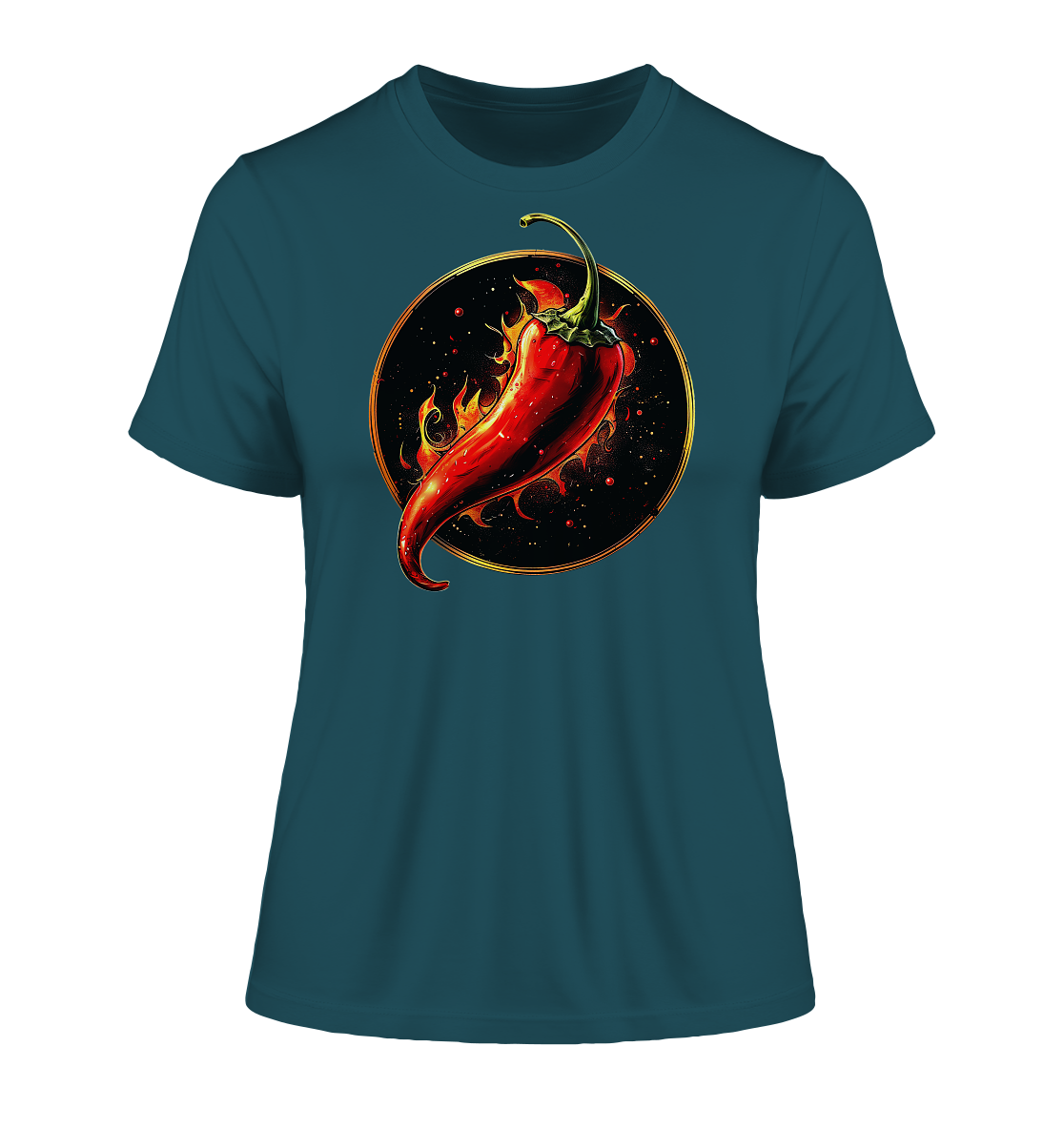 Hot Chili - Fitted Ladies Organic Shirt