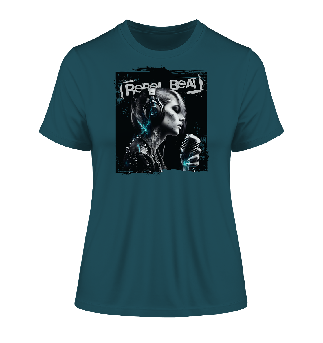 Rebel Beat - Fitted Ladies Organic Shirt