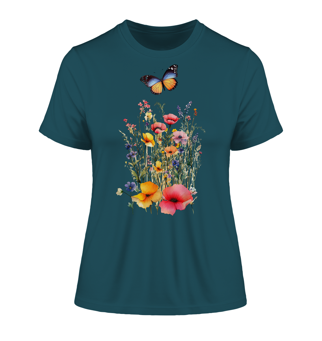 Feldblumen - Fitted Ladies Organic Shirt