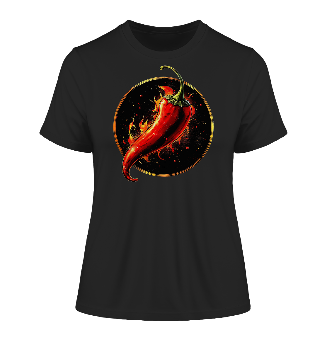 Hot Chili - Fitted Ladies Organic Shirt