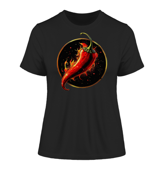 Hot Chili - Fitted Ladies Organic Shirt