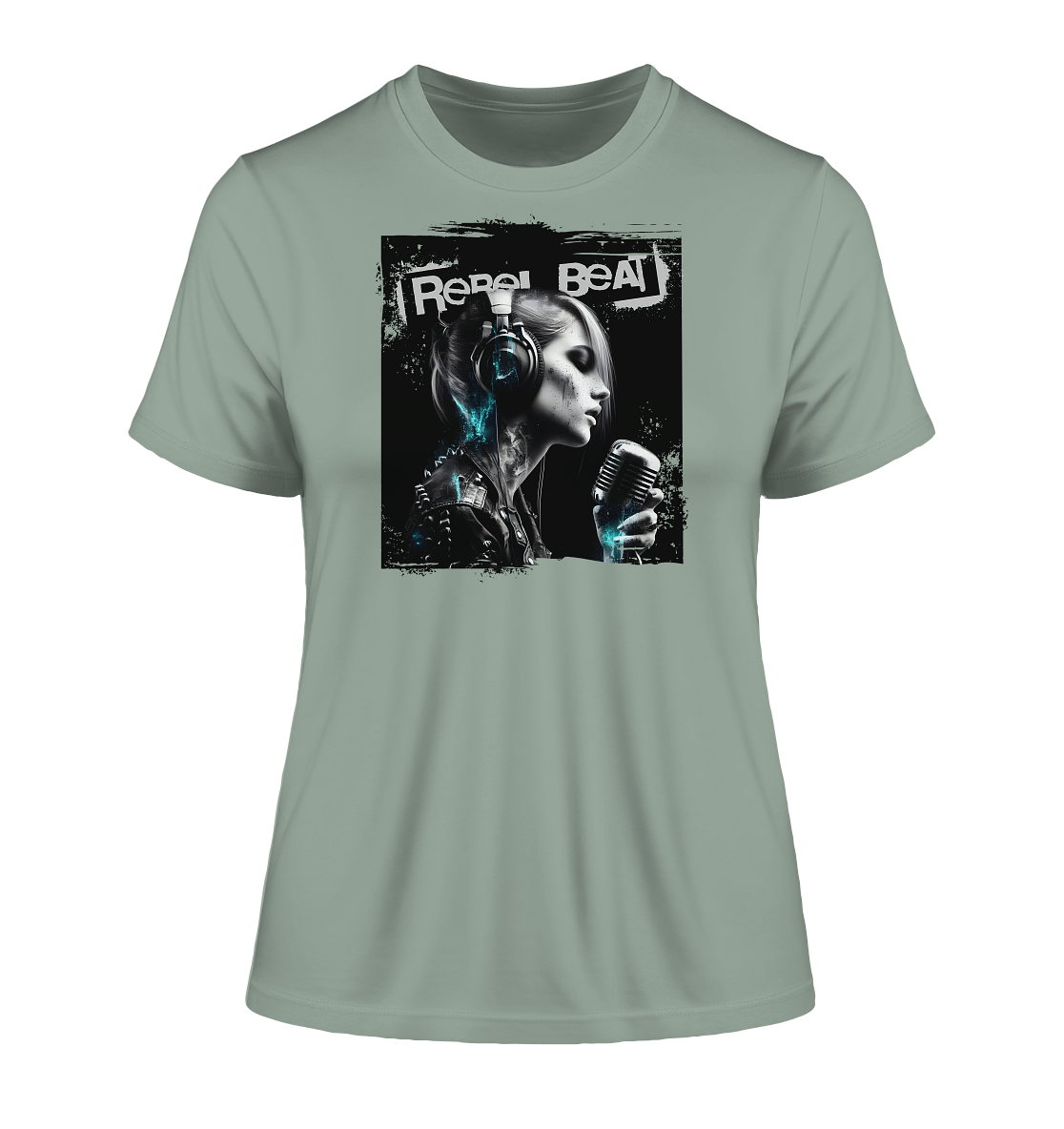 Rebel Beat - Fitted Ladies Organic Shirt