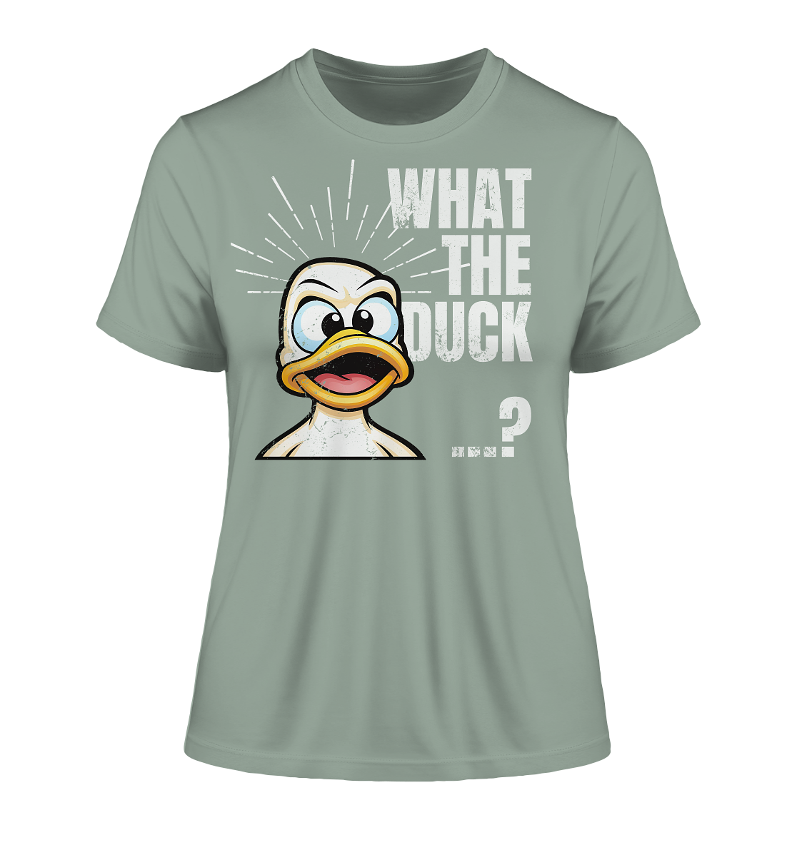 What the ... - Fitted Ladies Organic Shirt