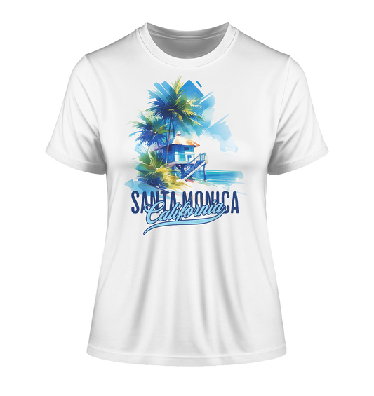 Santa Monica - Fitted Ladies Organic Shirt
