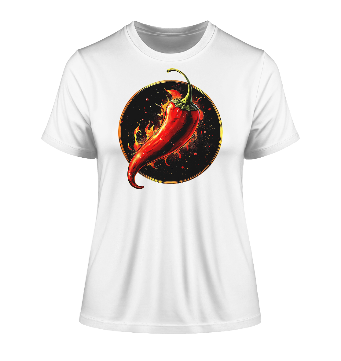 Hot Chili - Fitted Ladies Organic Shirt
