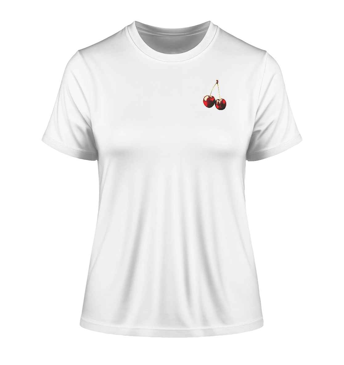 Kirschen - Fitted Ladies Organic Shirt