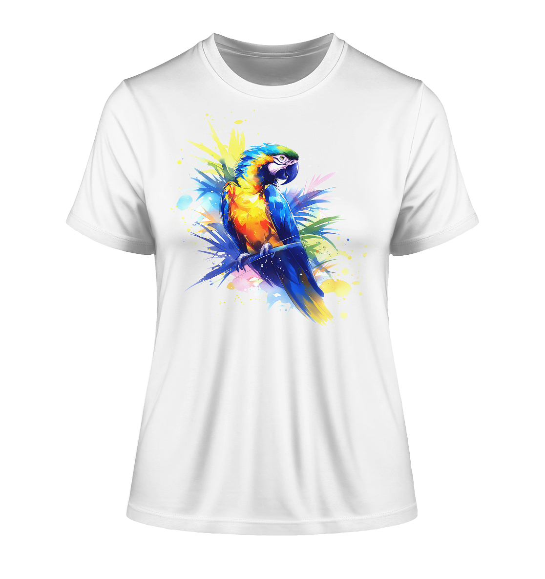 Papagei - Fitted Ladies Organic Shirt