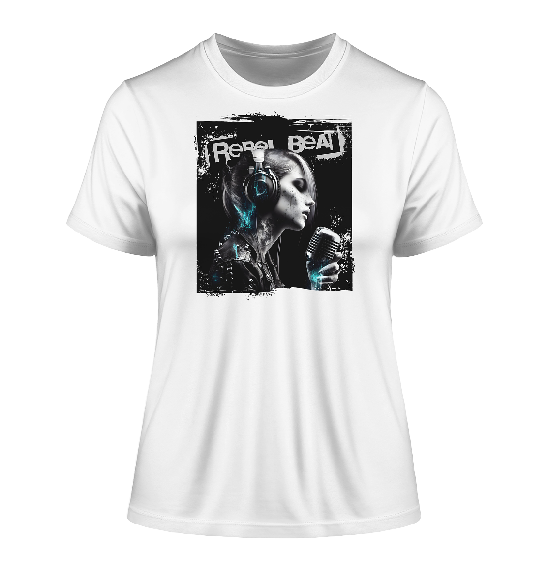 Rebel Beat - Fitted Ladies Organic Shirt