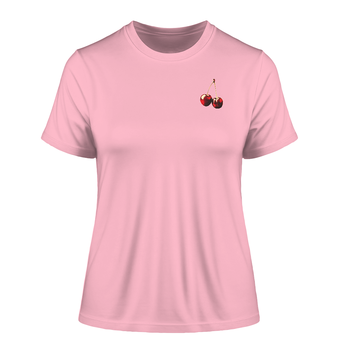 Kirschen - Fitted Ladies Organic Shirt