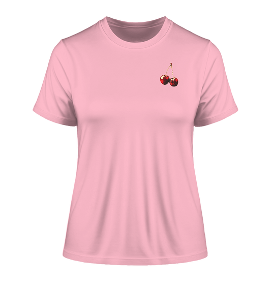 Kirschen - Fitted Ladies Organic Shirt