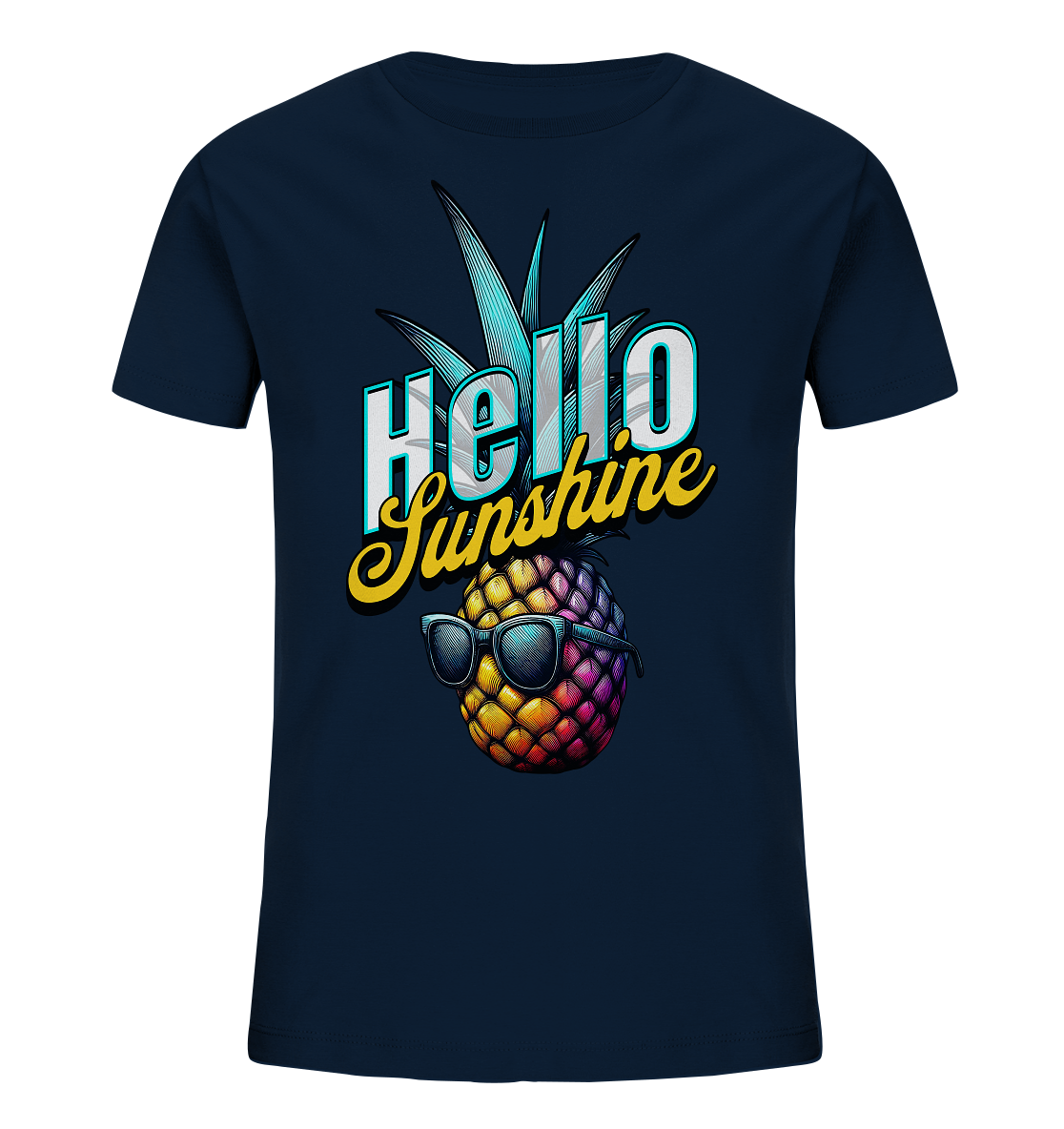 Sunshine Ananas - Kids Organic Shirt