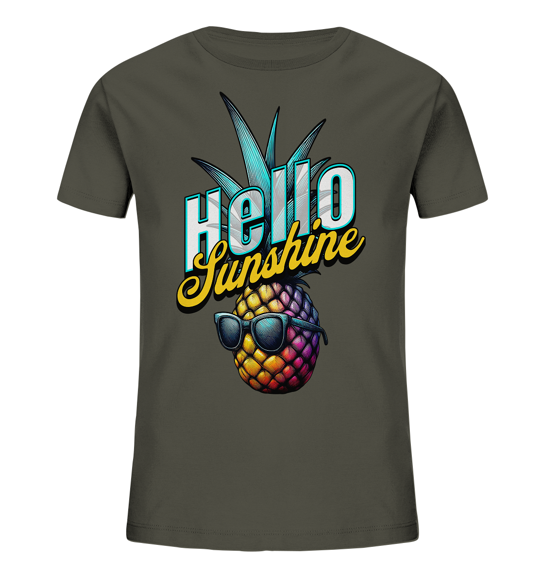 Sunshine Ananas - Kids Organic Shirt