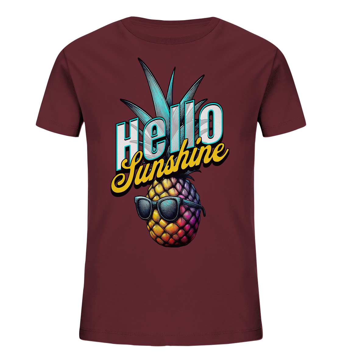 Sunshine Ananas - Kids Organic Shirt