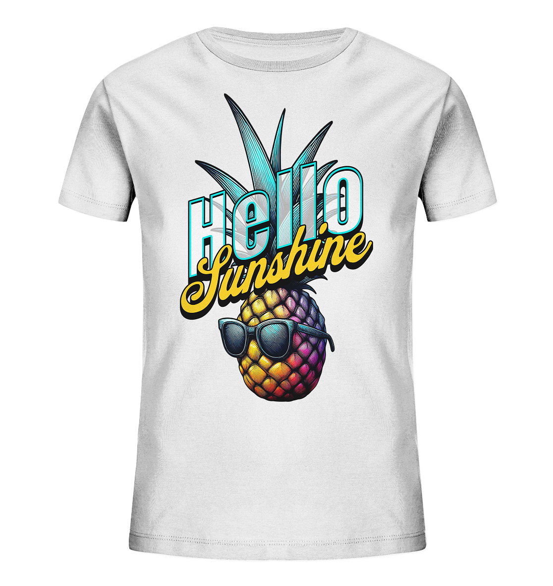 Sunshine Ananas - Kids Organic Shirt