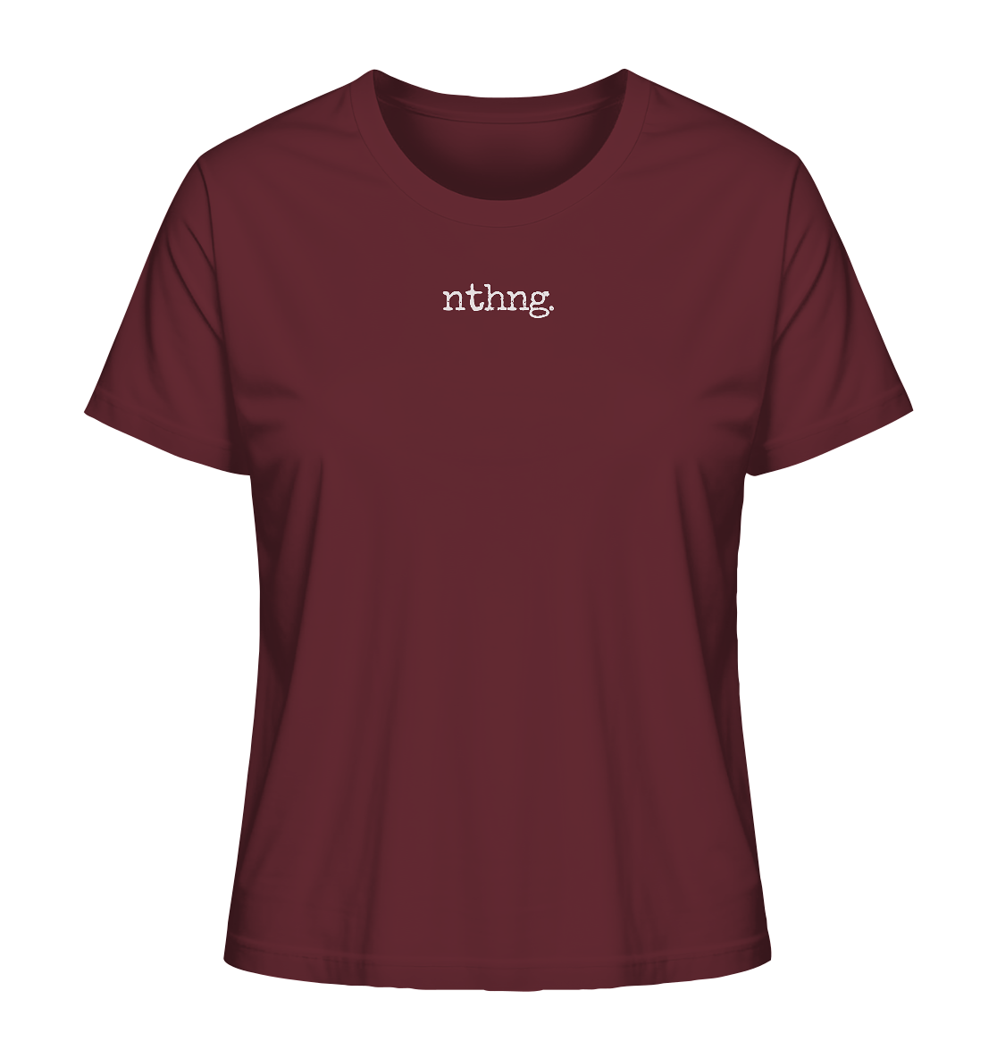 Nothing - Ladies Organic Shirt