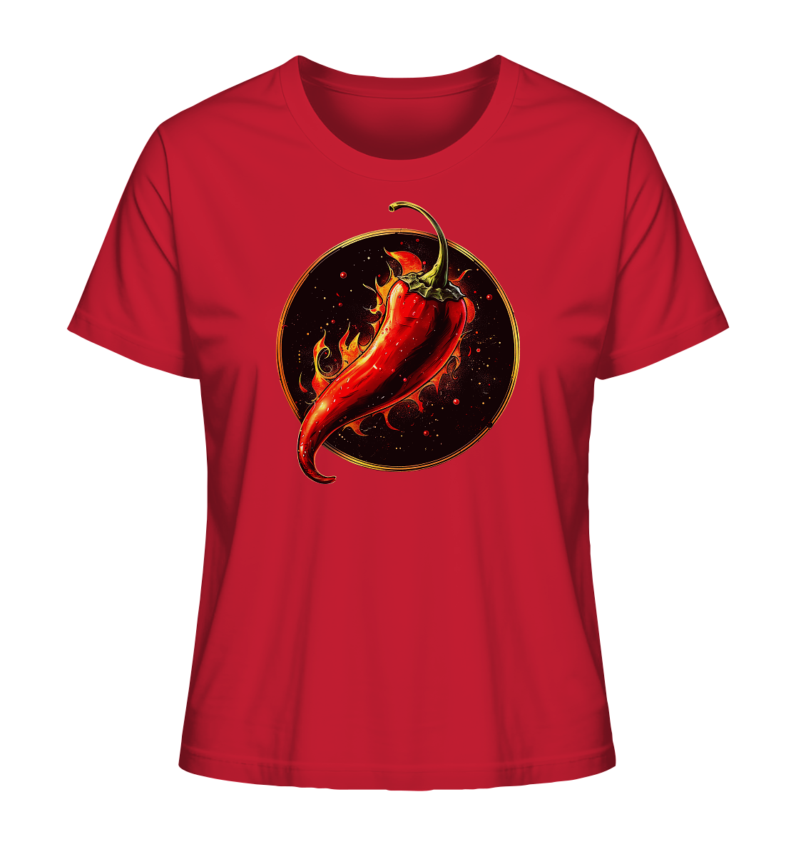 Hot Chili - Ladies Organic Shirt