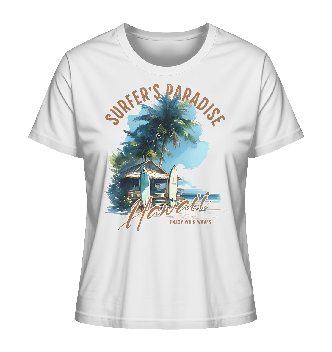 Surfer´s Paradise - Ladies Organic Shirt