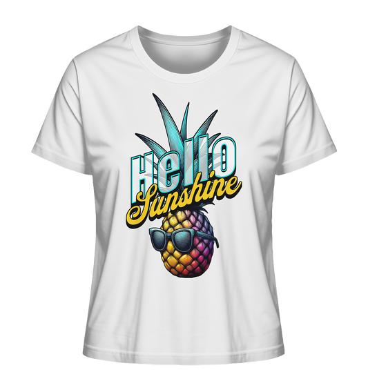 Sunshine Ananas - Ladies Organic Shirt