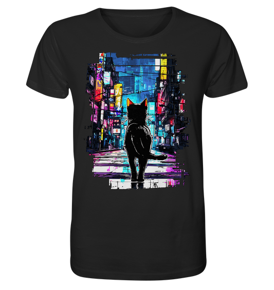 Neon Cat - Organic Shirt