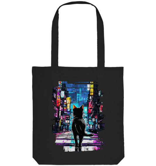 Neon Cat - Organic Tote-Bag