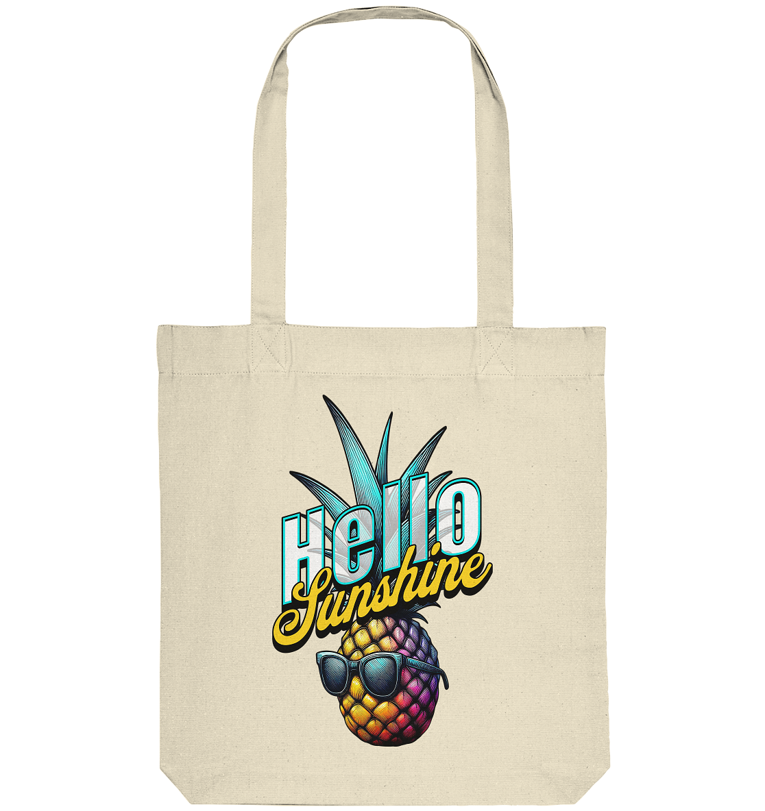 Sunshine Ananas - Organic Tote-Bag
