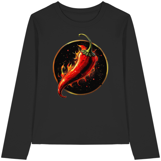 Hot Chili - Womens Organic Longsleeve T-Shirt