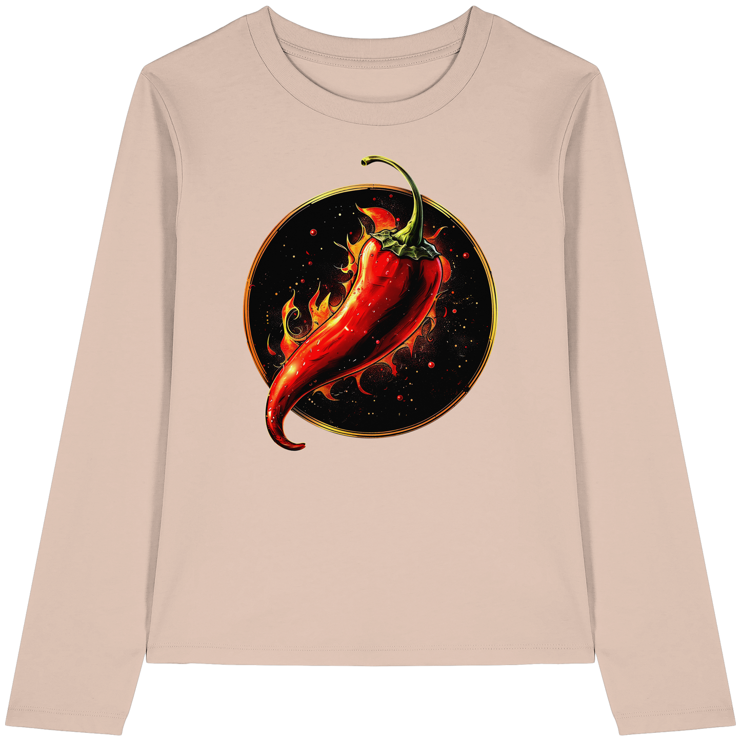 Hot Chili - Womens Organic Longsleeve T-Shirt