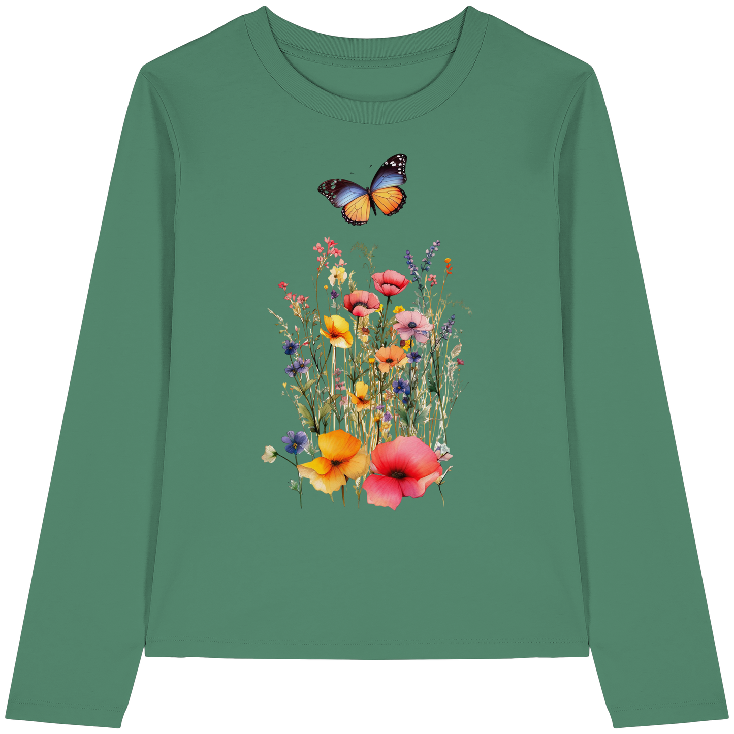 Feldblumen - Womens Organic Longsleeve T-Shirt