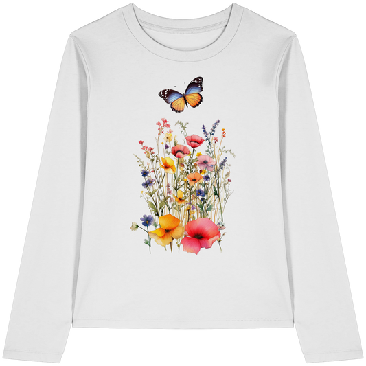 Feldblumen - Womens Organic Longsleeve T-Shirt