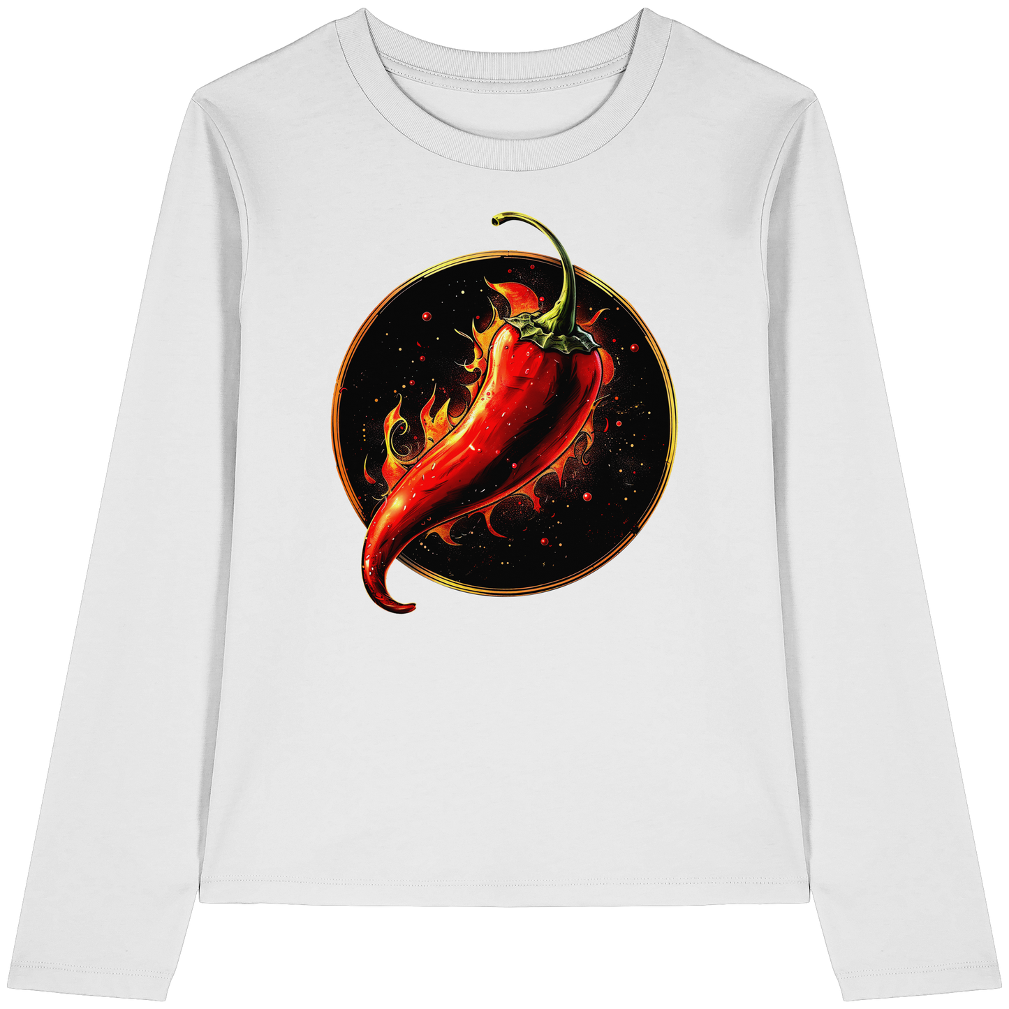 Hot Chili - Womens Organic Longsleeve T-Shirt